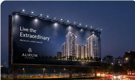 Outdoor advertising and property neighbourhood