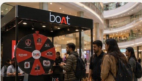 Hyperlocal brand activation in a shopping mall